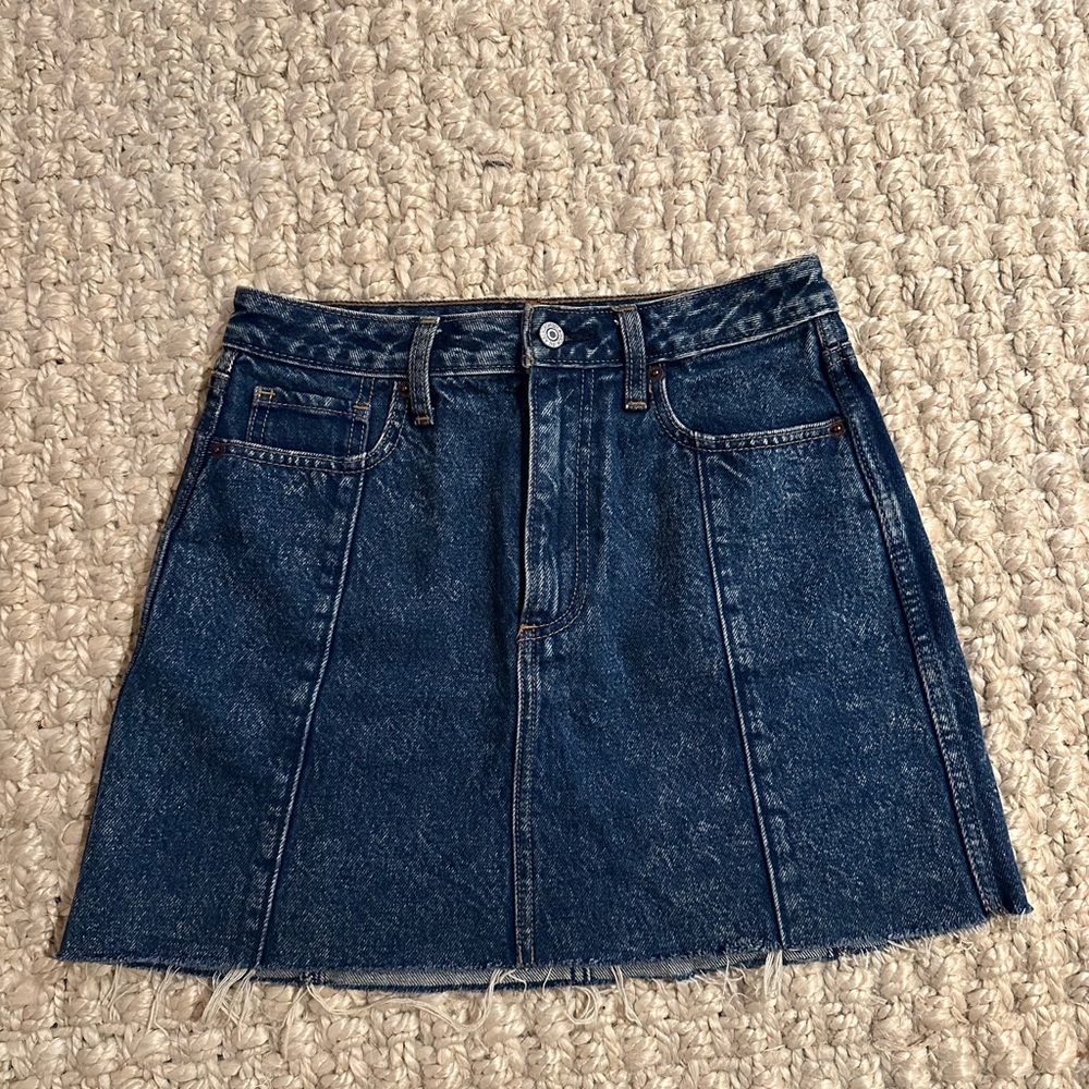 Abercrombie Skirt- Zoe Natural Rise Vintage A-Line Skirt. Size 26